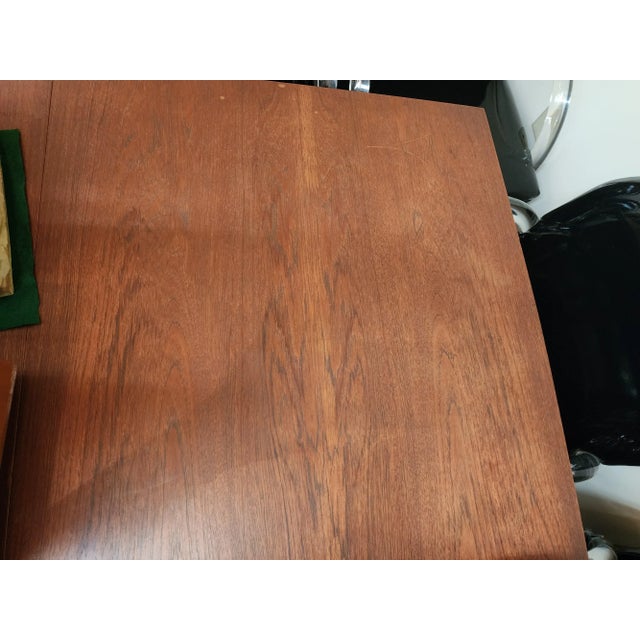 1960s Midcentury Danish Teak Borge Mogensen Dining Room Table For Sale - Image 11 of 12