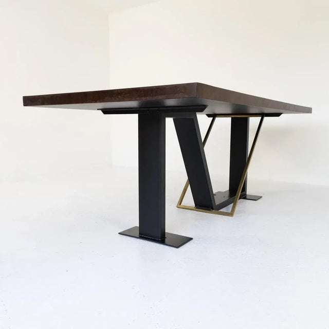 1970s Dining Table by Carlo Bortoli and Lucio Del Pezzo for Rossi Di Albizzate, 1970s For Sale - Image 5 of 12