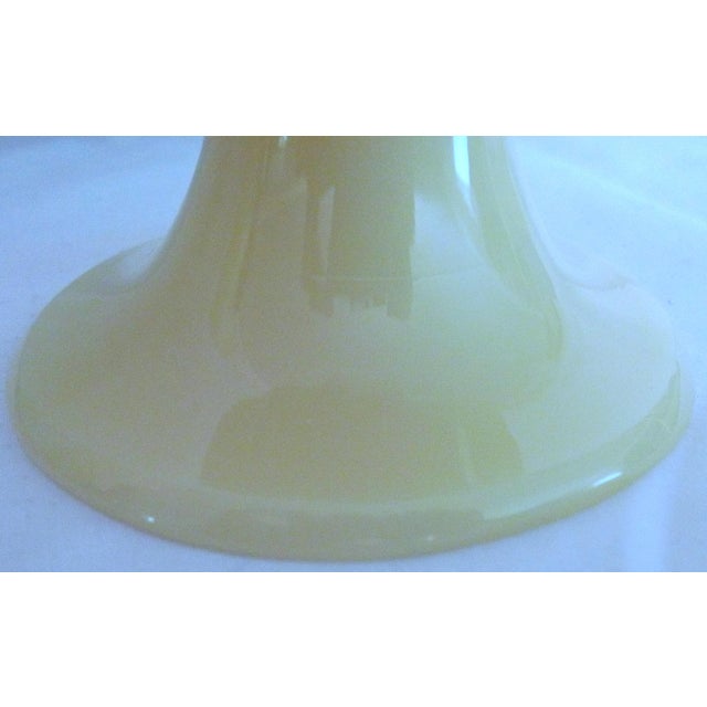 Early 20th Century Steuben Ivory Centerpiece Vase & Candlestick Set - 3 Pieces For Sale In San Francisco - Image 6 of 10