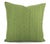 Textile F. Schumacher Villis Strie Emerald Pillow Cover For Sale - Image 7 of 7