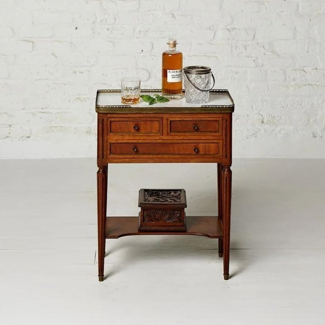 Early 20th Century Early 20th Century Belgian Louis XVI Style Console Table For Sale - Image 5 of 7