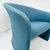 Blue Late 20th Century Postmodern Tub Chairs by Massimo Vignelli - A Pair For Sale - Image 8 of 12