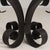 French 19th Century France Black Iron Coffee Table For Sale - Image 3 of 11