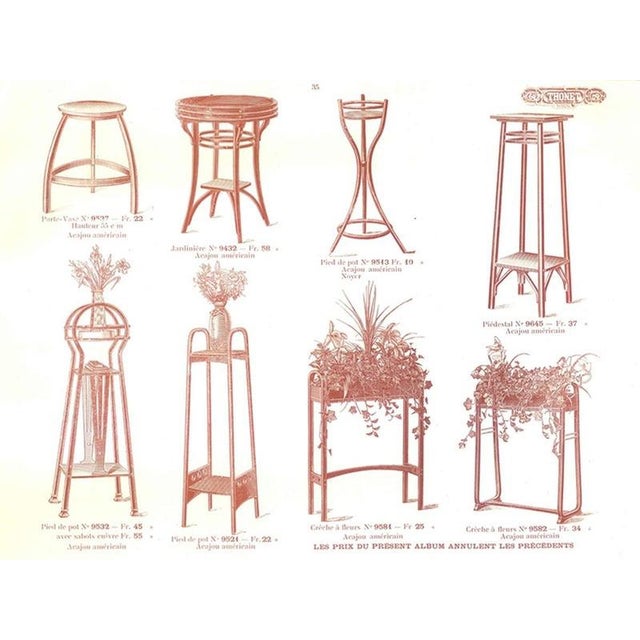 Vienna Secession Bentwood No. 9582 Jardinière by Otto Wagner for Thonet, 1905 For Sale - Image 13 of 14
