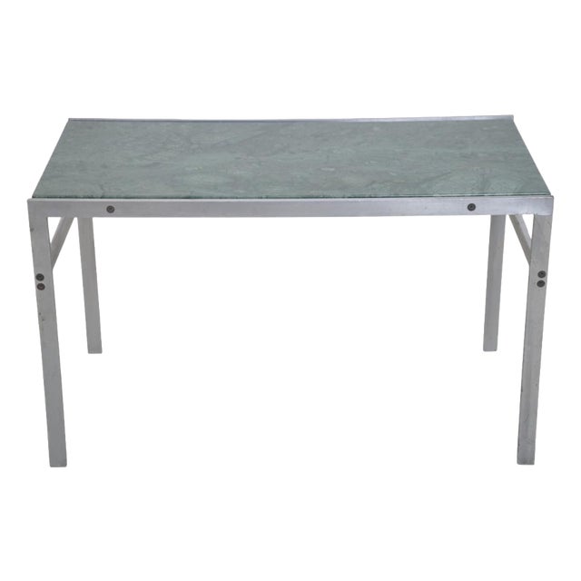 Side Table in Green Marble from Fabricius and Kastholm, 1960s For Sale