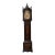 Late 18th Century English Black Japanned Tall Case Clock For Sale