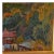 Impressionist Framed Oil on Canvas Hilltop View For Sale - Image 3 of 4