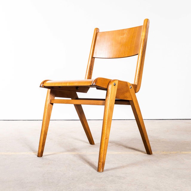 Simple Stacking Dining Chair from Casala, 1950s For Sale - Image 6 of 11