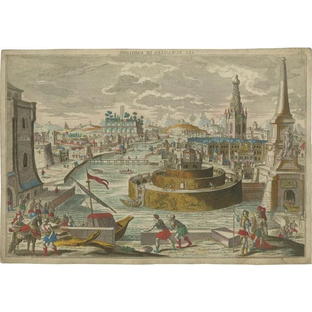 Probst, The Walls of Babylon, 1760, Paper For Sale - Image 12 of 12