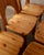 Scandinavian Brutalist Pine Dining Chairs, 1970s, Set of 6 For Sale - Image 14 of 18