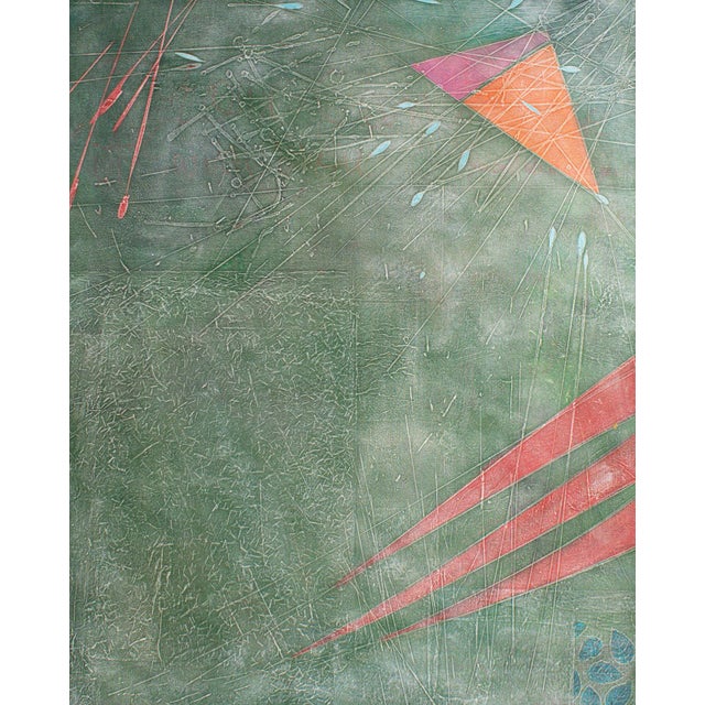 An oil on canvas painting by the American artist Anthony Louis Popcheff (1954-2003). Titled You Can’t Take it With You,...