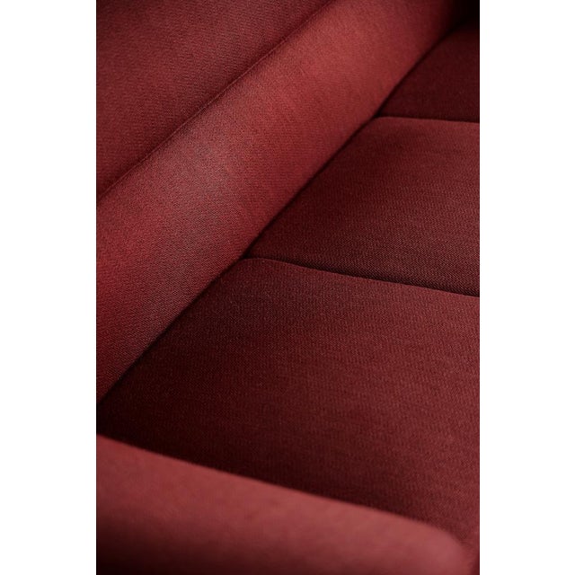 Mid-Century Modern Scandinavian Red 3-Seater Sofa from Bröderna Anderssons, 1950s For Sale - Image 14 of 18