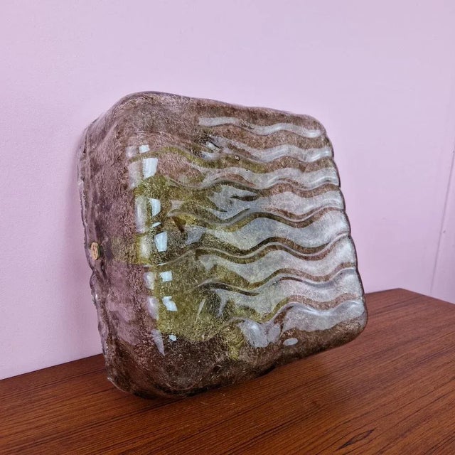 Flush Mount manufactured in Germany in the 1960s by Kaiser Leuchten. The lamp has the manufacturer's signature in the form...