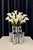 A sculptural group of three vases in a Space Age aesthetic, made in Europe circa 1970. These pieces stand out for their...