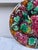 Victorian English Majolica Geranium Plate Circa 1880 For Sale - Image 3 of 4
