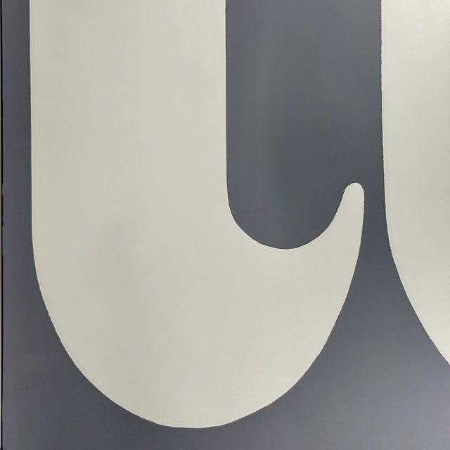 IO Typographic Mirror by Giuseppe Raimondi for Abaco, 1970s For Sale - Image 9 of 15