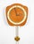 Danish oak wall clock. Unknown maker. Comes with weights as well as original pendulum and offers a chime. May need to be...