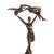 Celebrate motion, balance, and artistic expression with this striking bronze sculpture of a dancing couple, a powerful...