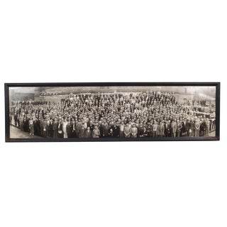 Early 20th C. "Ia of Tse" Convention" Panoramic Photo C.1938 For Sale