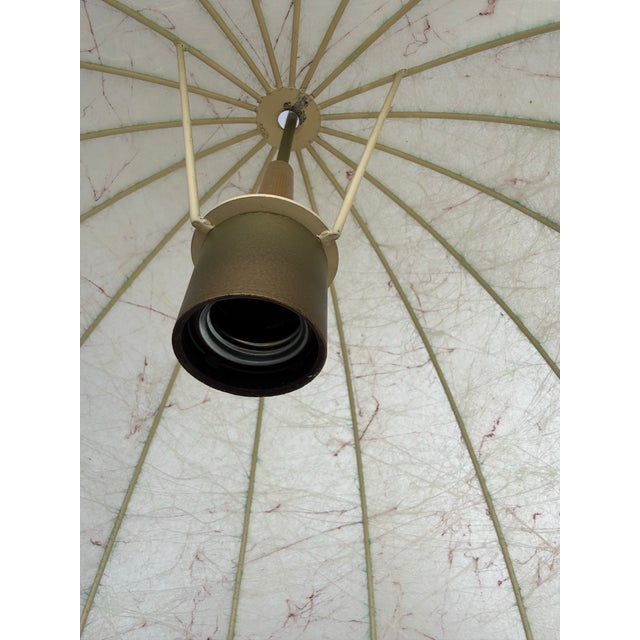 1970s Goldkant Leuchten Cocoon Pendant For Sale In Boston - Image 6 of 12