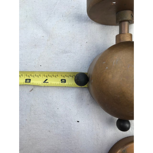 Art Deco Hand Blown Glass Sconces - a Pair For Sale - Image 10 of 12