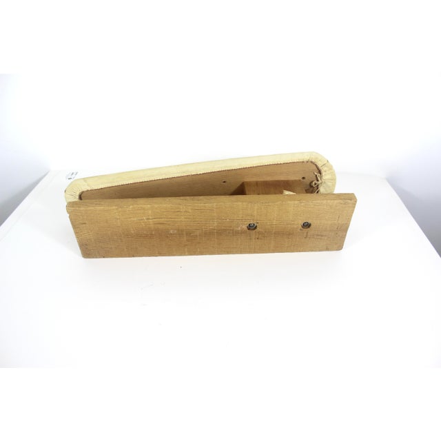 Early 20th Century Vintage Wood Ironing Board For Sale - Image 5 of 8