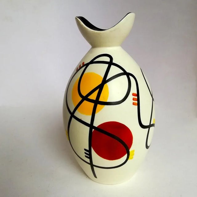 Mid-Century Modern Vintage Vase by Ceramiche Campionesi For Sale - Image 3 of 9
