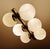 Vintage Glass Pendant Light in the style of Stilnovo, 1950s For Sale - Image 14 of 18