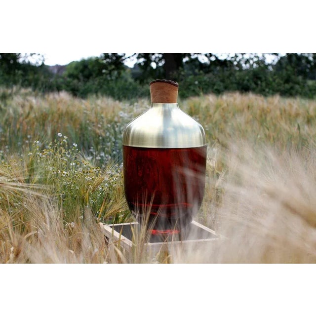 Large Jade India Vase I by Pia Wüstenberg For Sale - Image 9 of 10