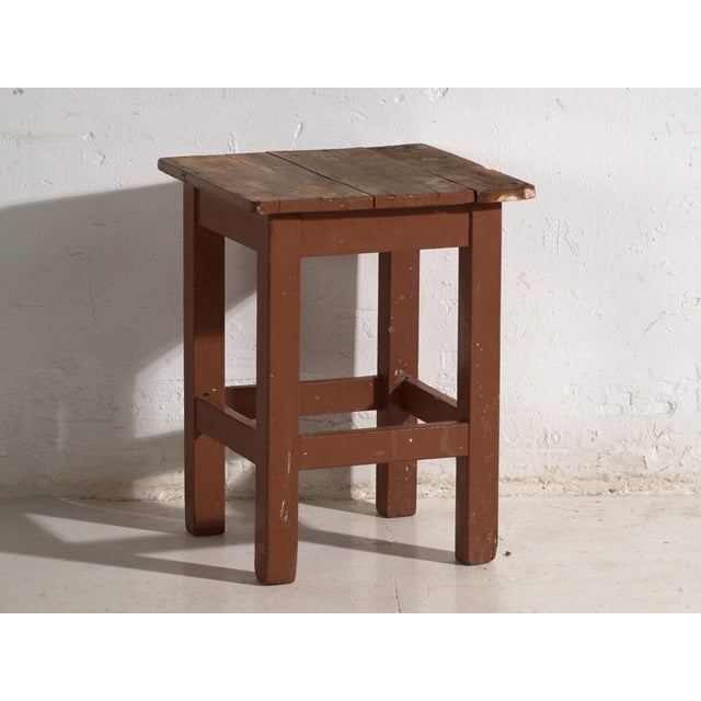 Mid 20th Century Bedside Tables in Pine, Central Europe, 1940, Set of 2 For Sale - Image 5 of 11