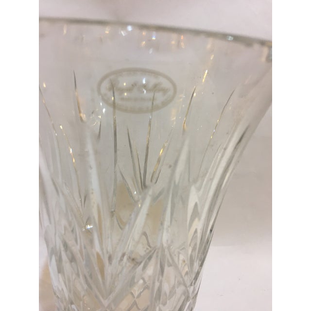 Royal Gallery Lead Crystal Tall Vase From Poland Chairish