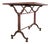 French Intricate Relief Cast Base Table, 1920s For Sale