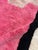 Berber Tribes of Morocco Contemporary Moroccan M'rirt Rug — Hot Pink, Ivory & Black | Hand-Knotted For Sale - Image 4 of 9