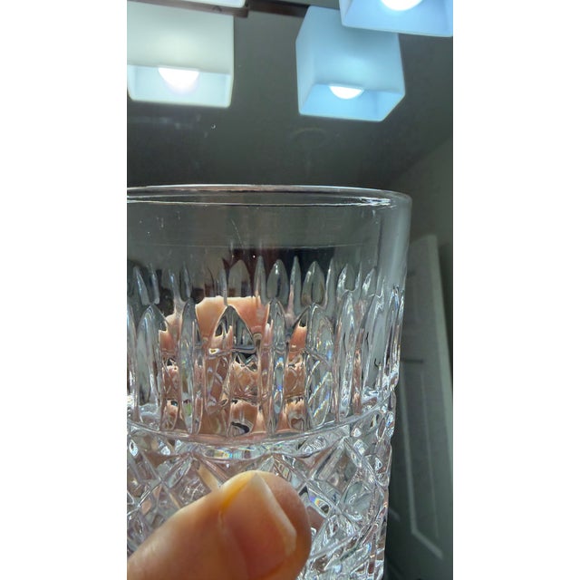 Vintage Old Fashioned Whiskey Cut Glass Glasses - Set of 11 For Sale - Image 15 of 15