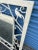 2010s Contemporary Large Ballard Design White Metal Mirror For Sale - Image 5 of 9
