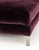 Purple Rodolfo Dordoni Mohair Upholstered Sectional Sofa For Sale - Image 8 of 11