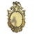 Vintage Federal Style Colonial Revival Brass Eagle Wall Mirror For Sale In Los Angeles - Image 6 of 6