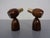 Wood Mid-Century Salt and Pepper Shakers, 1960s, Set of 2 For Sale - Image 7 of 14
