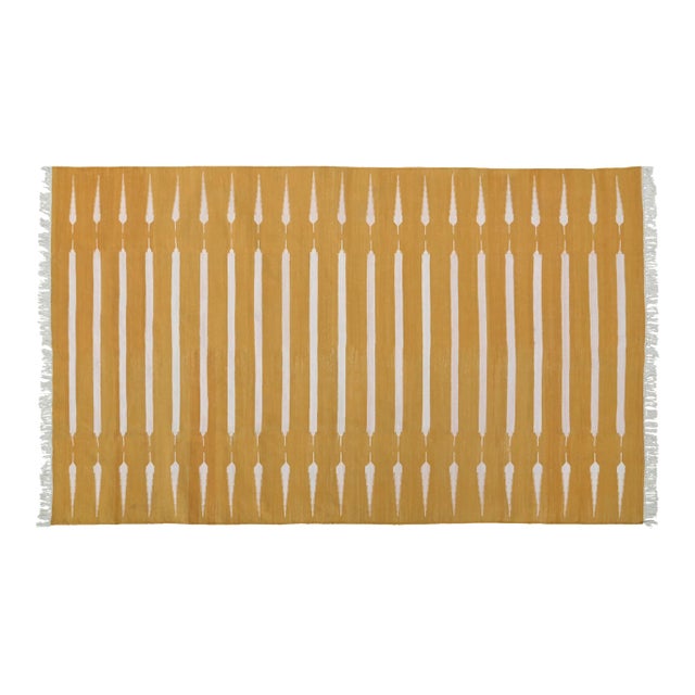 Amritsar Rug, 5' x 8', Persimmon and Pink For Sale