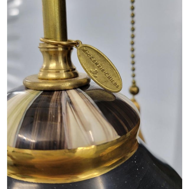 MacKenzie-Childs Courtly Check Floor Lamp | Chairish