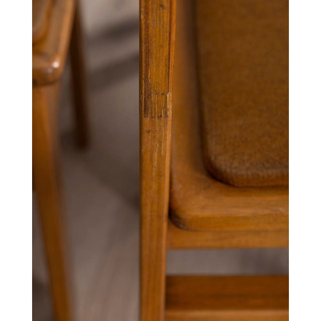 Vintage Model Arcadia Chairs by A. Caraceni for Tagliabue, 1970s, Set of 4 For Sale - Image 10 of 18
