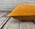 20 x 20 Hemp Pillow Turkish Cushion Natural Orange Pillow Cushion Cover For Sale - Image 4 of 4