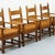 Oak Armchairs, 1940s, Set of 4 For Sale - Image 4 of 8