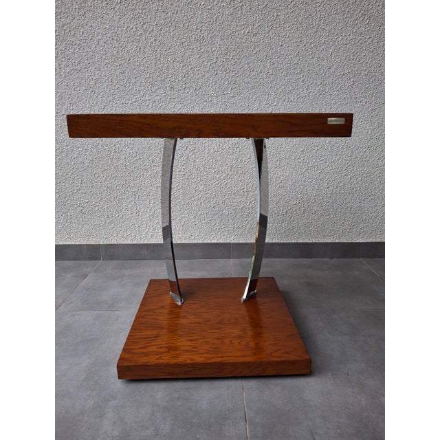 Scandinavian Side Table by Carl Svensson, 1970s For Sale - Image 4 of 15