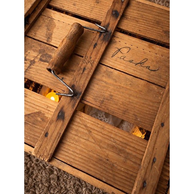 Gothic Haunted Heirlooms Paska Bride & Baby Doll – Vintage 1930s Crate For Sale - Image 3 of 7