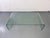 Modern Italian Glass Waterfall Side Table from Fiam, 1980s For Sale - Image 6 of 10