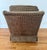 Contemporary Brown Chenille Custom Upholstered Club Chair For Sale - Image 6 of 11