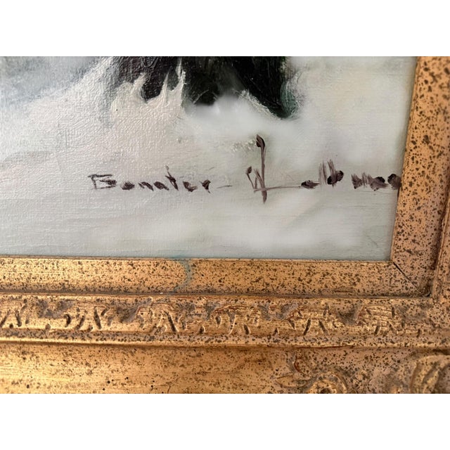 Vintage Landscape Oil Painting For Sale - Image 4 of 5