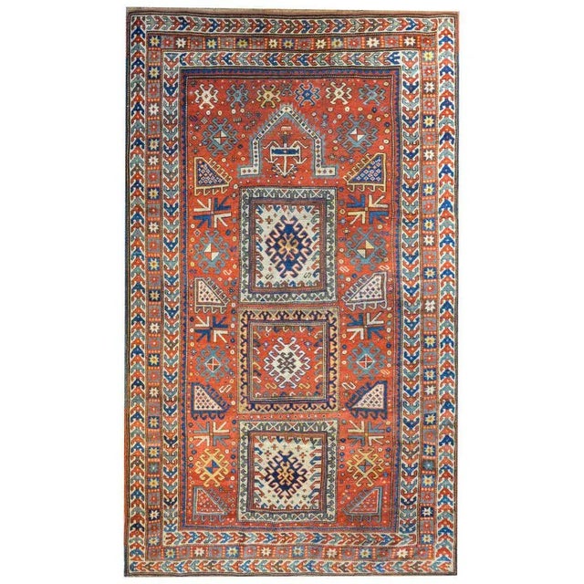 Late 19th Century Kazak Rug For Sale - Image 9 of 9