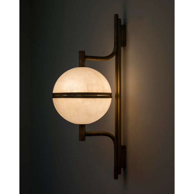 Gold Andros Wall Lamps by Creativemary, Set of 2 For Sale - Image 8 of 15
